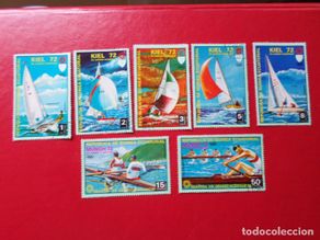 Selos: *guinea ecuatorial, 1972, juegos olimpicos de munich y kiel-72